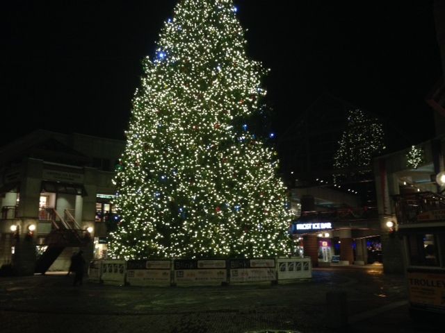 Photo: Walking Through Quincy Market at Night