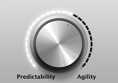 The Agility Volume Knob