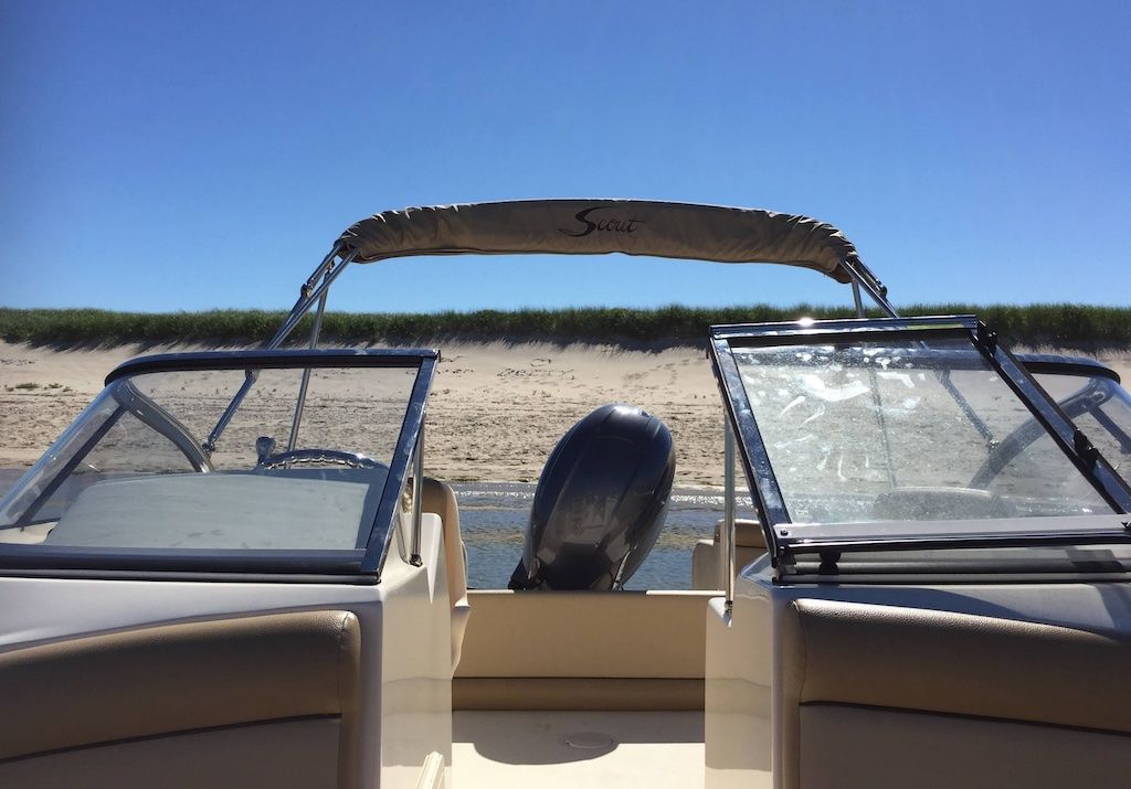 How Not to Anchor a Boat at Coast Guard Beach